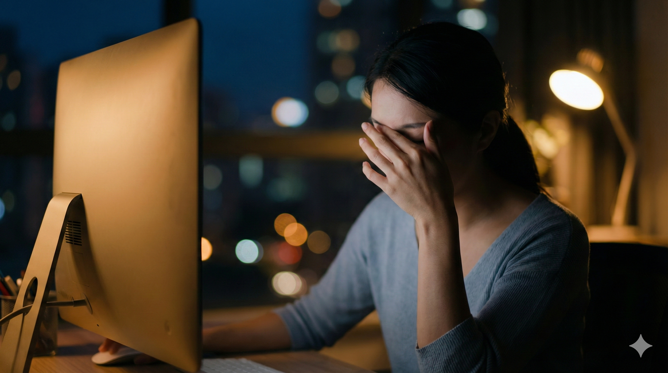 Reading-focused dark theme for long sessions