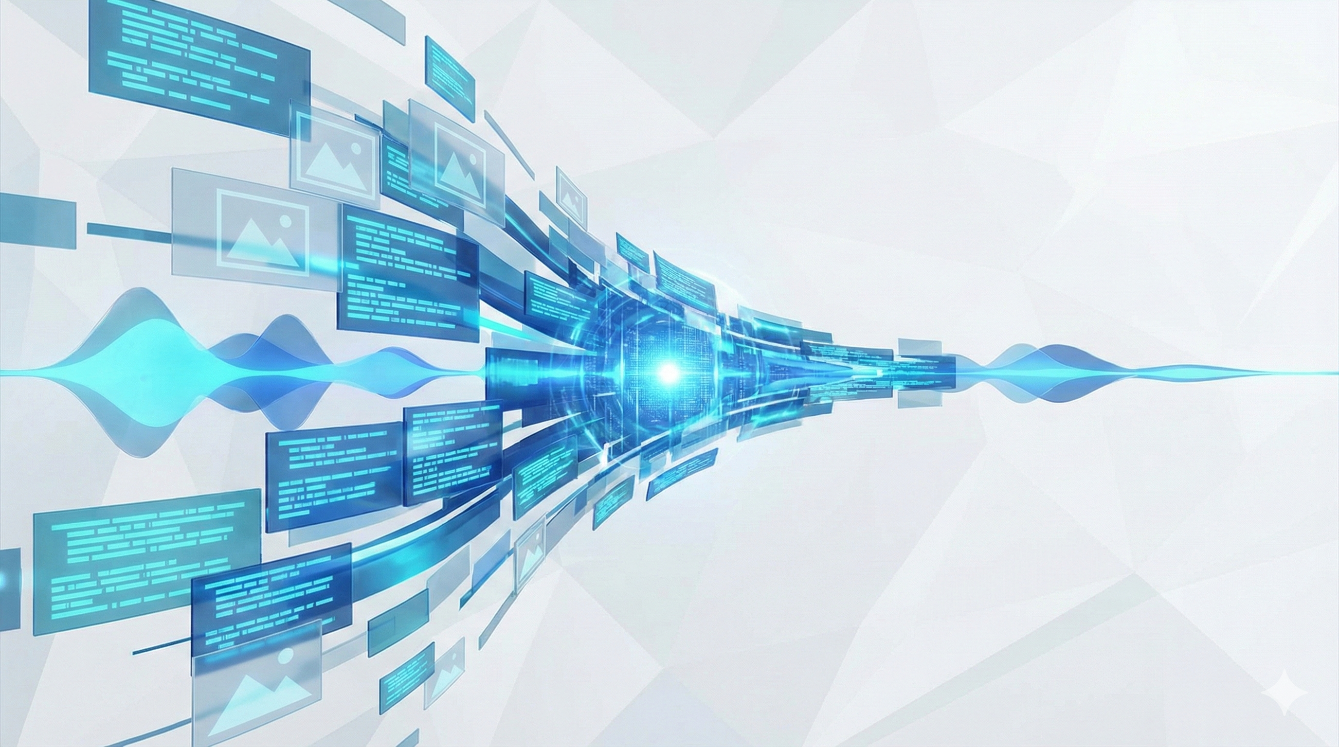 Multimodal AI combining text, images, and documents into one reasoning surface